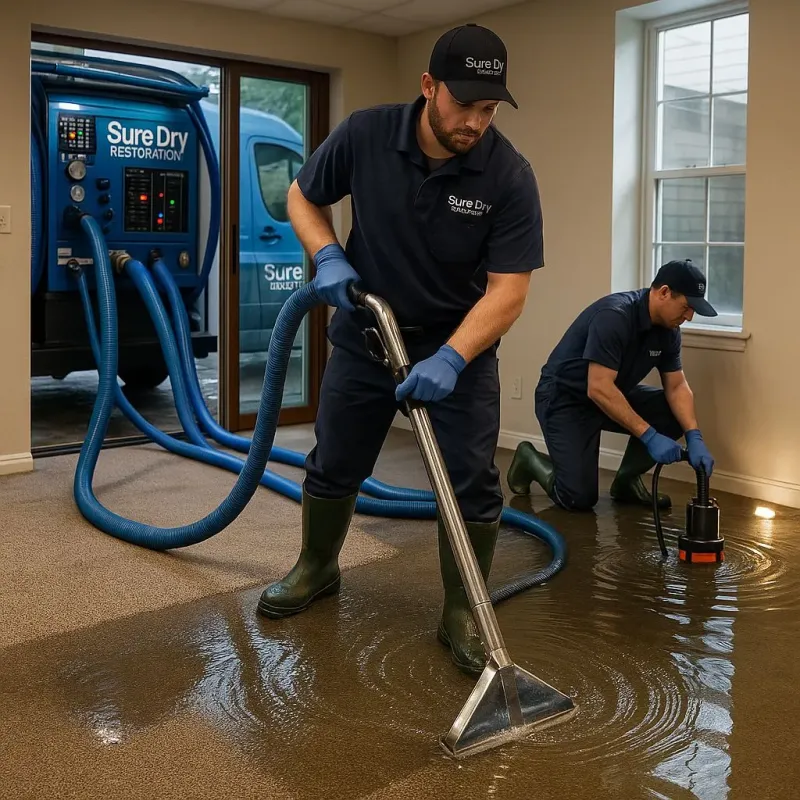 Water Extraction and Removal process in Sturbridge, MA